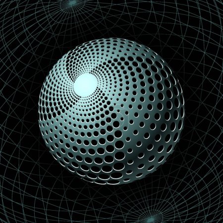 Téléchargez les illustrations : Gravity Sphere, illustration vectorielle simple - en licence libre de droit