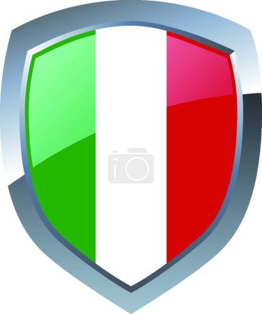 Illustration for "Italy Emblem"   vector illustration - Royalty Free Image