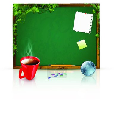 Illustration for Illustration of the education theme - Royalty Free Image
