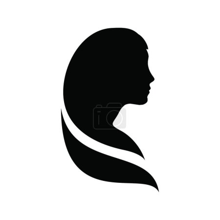 Ilustración de Icono del cabello, ilustración vectorial - Imagen libre de derechos