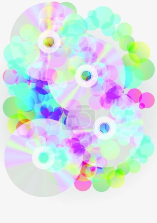Illustration for Abstract Music Background, graphic vector illustration - Royalty Free Image