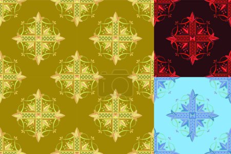 Illustration for Seamless a pattern vector illustration - Royalty Free Image