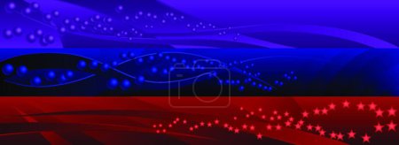 Illustration for "magical background" colorful vector illustration - Royalty Free Image