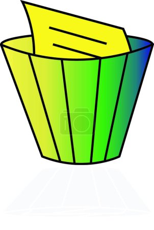 Ilustración de "eliminar "icono web ilustración vectorial - Imagen libre de derechos