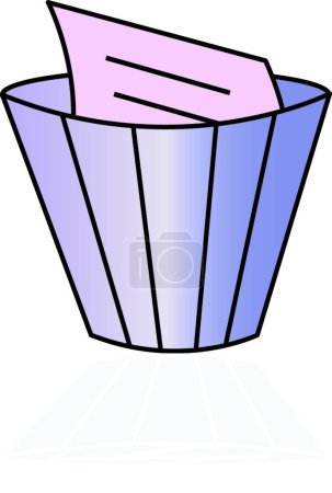 Ilustración de "eliminar "icono web ilustración vectorial - Imagen libre de derechos