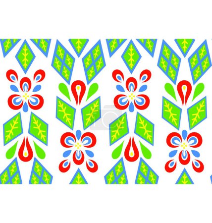 Illustration for Ethnic Pattern, graphic vector illustration - Royalty Free Image