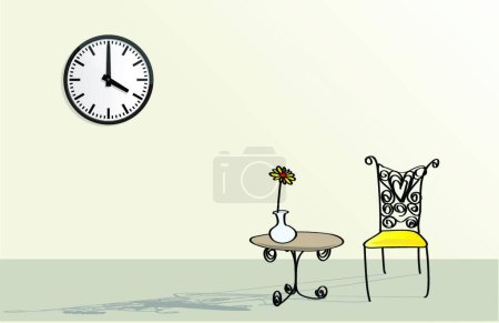 Illustration for Dating illustration, vector illustration simple design - Royalty Free Image