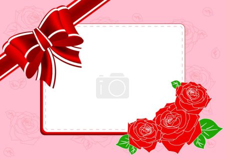 Téléchargez les illustrations : Carte de vœux floral, illustration vectorielle - en licence libre de droit