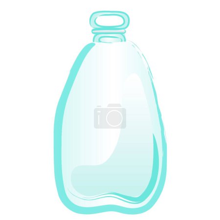 Illustration for "Bottle Blue" vector illustration - Royalty Free Image