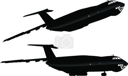 Ilustración de Aeronaves, ilustración vectorial gráfica - Imagen libre de derechos