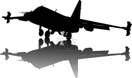 Illustration for Aircraft, graphic vector illustration - Royalty Free Image