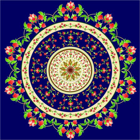 Illustration for Oriental Pattern vector illustration - Royalty Free Image
