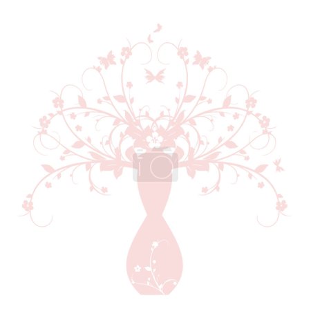 Illustration for Decoration floral  graphic vector illustration - Royalty Free Image