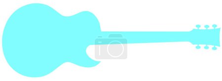 Téléchargez les illustrations : Guitar icon, web simple illustration - en licence libre de droit