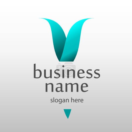Illustration for Business name vector illustration - Royalty Free Image