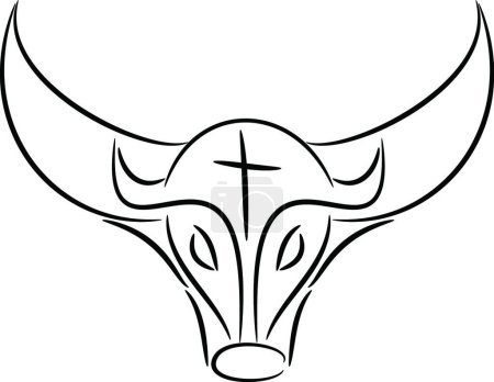 Téléchargez les illustrations : Illustration du tirage au sort Bull - en licence libre de droit