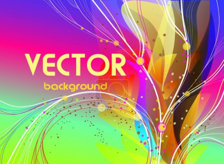 Illustration for Illustration of the Vector background - Royalty Free Image