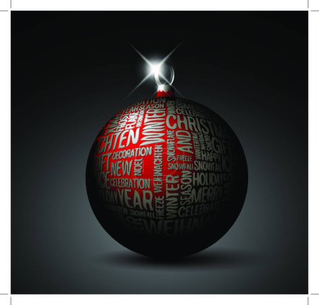 Téléchargez les illustrations : Illustration de la décoration de Noël 3D - en licence libre de droit