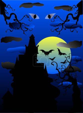 Ilustración de Ilustración del Halloween - Imagen libre de derechos