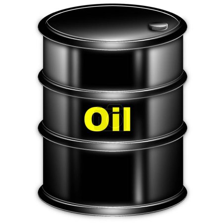 Ilustración de "barril de petróleo "vector ilustración - Imagen libre de derechos