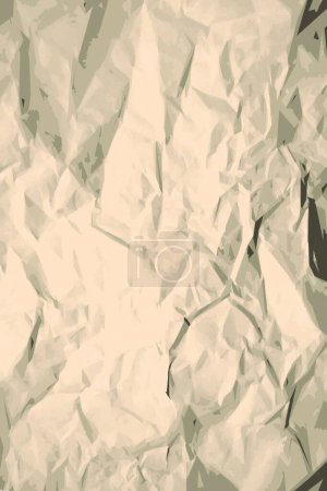 Ilustración de "Grunge textura de papel arrugado
 " - Imagen libre de derechos