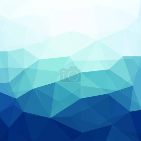 Illustration for Abstract blue background, vector illustration - Royalty Free Image