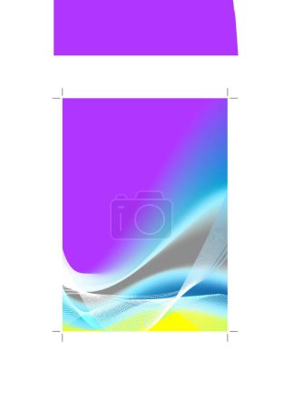 Illustration for Abstract modern wave background - Royalty Free Image