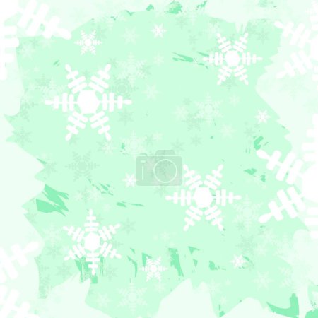 Ilustración de Fondo de invierno, ilustración vectorial - Imagen libre de derechos