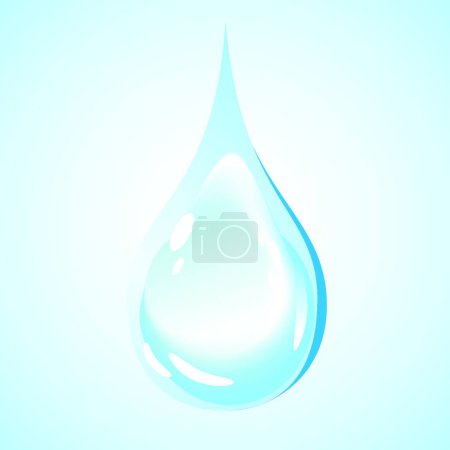 Illustration for Waterdrops and droplet, water, graphic vector illustration - Royalty Free Image