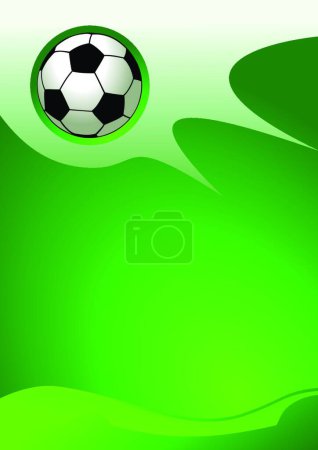 Téléchargez les illustrations : Soccer Illustration vectorielle du sport - en licence libre de droit