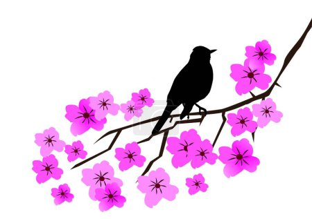Illustration for Illustration of the bird - Royalty Free Image