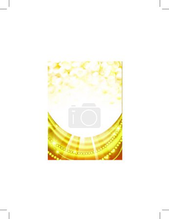 Illustration for Holiday frame, graphic vector illustration - Royalty Free Image