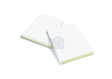 Ilustración de Cuadernos blancos, ilustración vectorial gráfica - Imagen libre de derechos