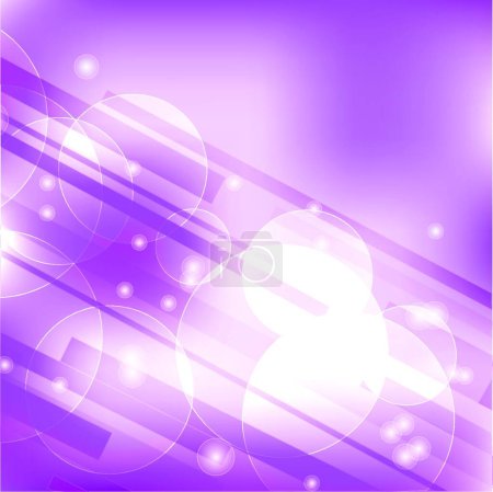 Téléchargez les illustrations : Abstrait violet fond vectoriel illustration - en licence libre de droit