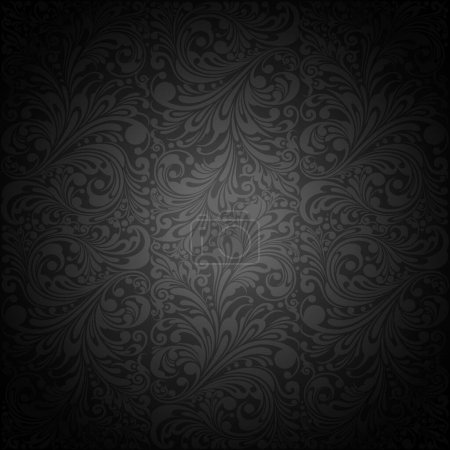 Illustration for Classic Ornament Wallpaper  vector  illustration - Royalty Free Image