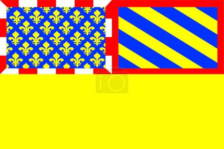Ilustración de Bandera Cotedor dep, ilustración vectorial gráfica - Imagen libre de derechos