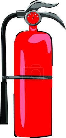 Illustration for Fire Extinguisher, graphic vector illustration - Royalty Free Image