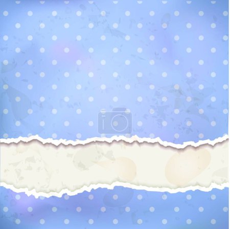 Illustration for Old paper vector background - Royalty Free Image