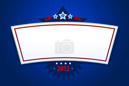 Illustration for 2012 new year vector illustration - Royalty Free Image