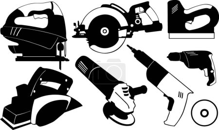 Illustration for Tools, graphic vector illustration - Royalty Free Image