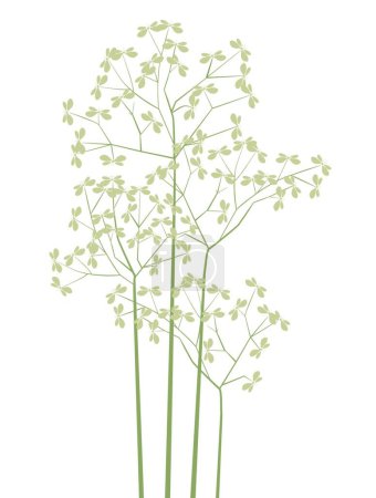 Ilustración de Hermoso fondo de flores, Vector Ilustración - Imagen libre de derechos