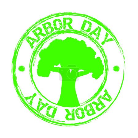 Illustration for "arbor day" vector illustration - Royalty Free Image