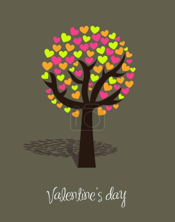 Ilustración de Día de San Valentín, ilustración vectorial gráfica - Imagen libre de derechos