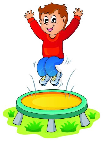 Illustration for Play and fun theme image - Royalty Free Image
