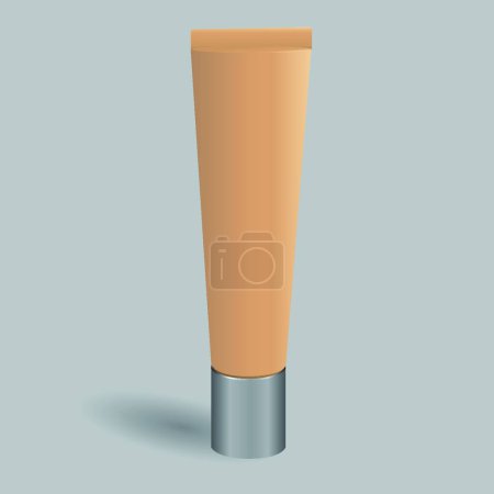 Illustration for Illustration of the Cosmetic tubes - Royalty Free Image