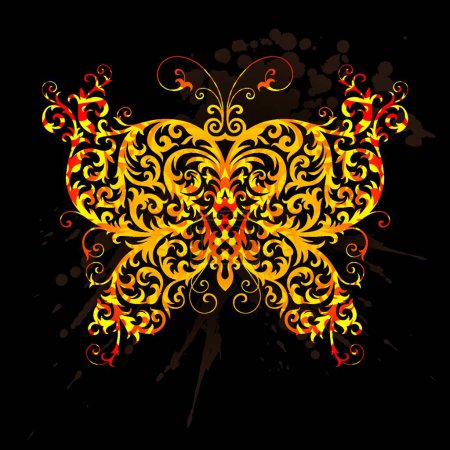 Illustration for Illustration of the butterfly - Royalty Free Image