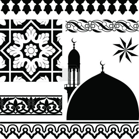Téléchargez les illustrations : Illustration du modèle islamique - en licence libre de droit
