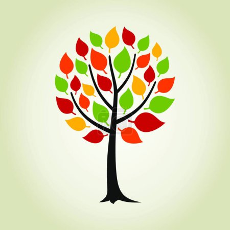 Illustration for Tree wood, graphic vector illustration - Royalty Free Image