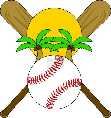 Illustration for Illustration of the Spring training - Royalty Free Image