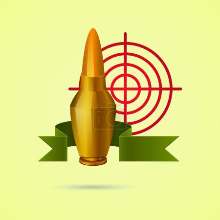Ilustración de Ejemplo de la bala - Imagen libre de derechos